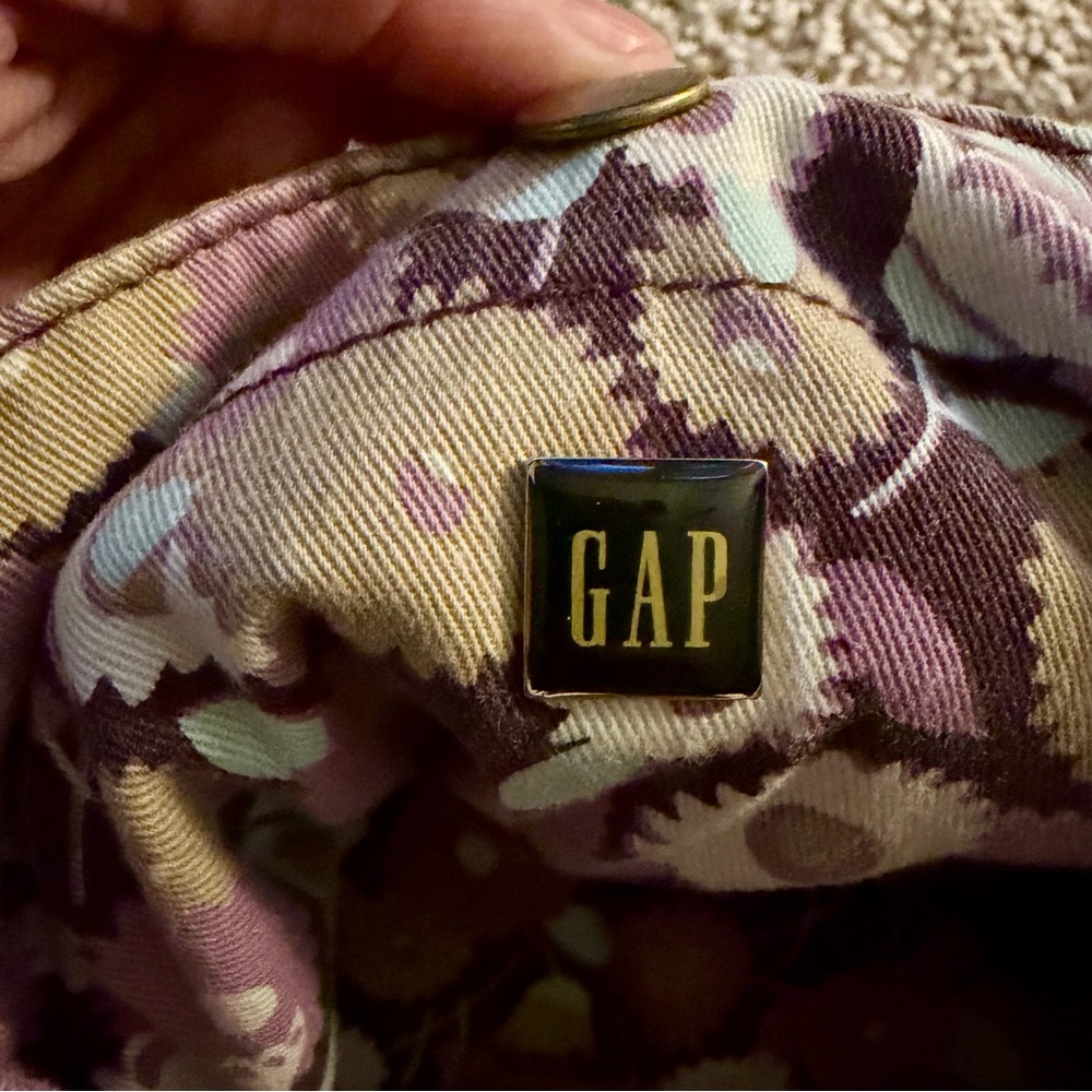 Vintage GAP Y2K Khaki Canvas Cargo Utility Shoulder Bag – 2004 - Picture 8 of 16